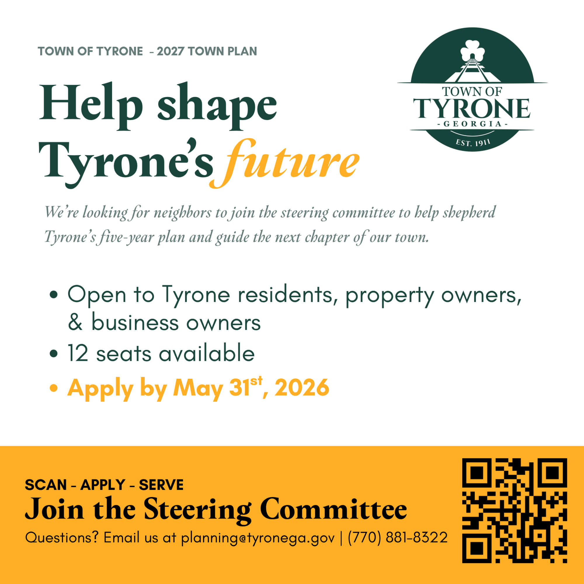 Steering Committee Application