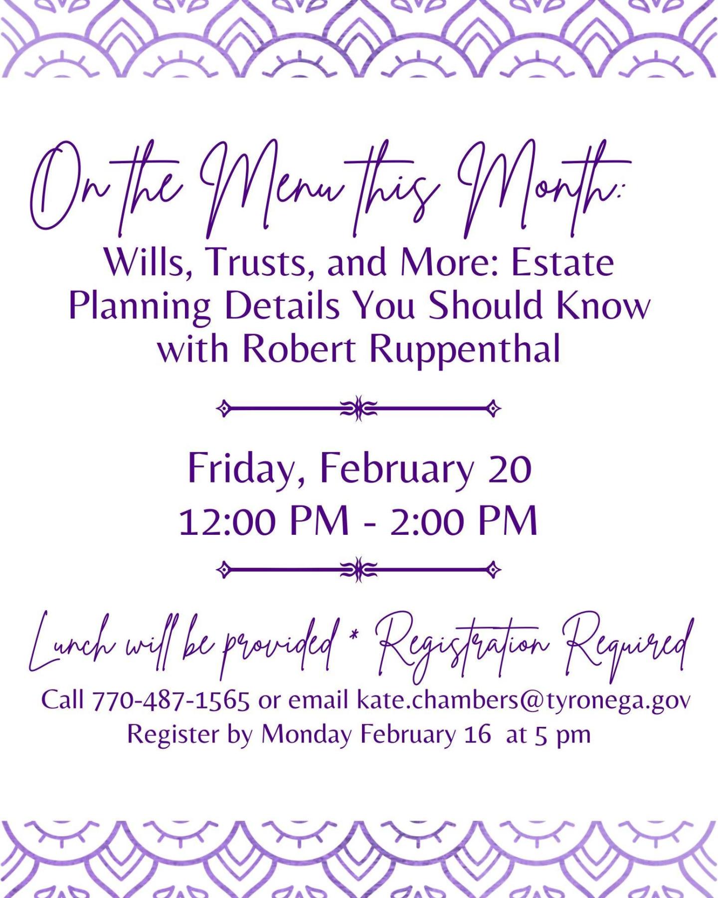 Lunch and Learn Graphic