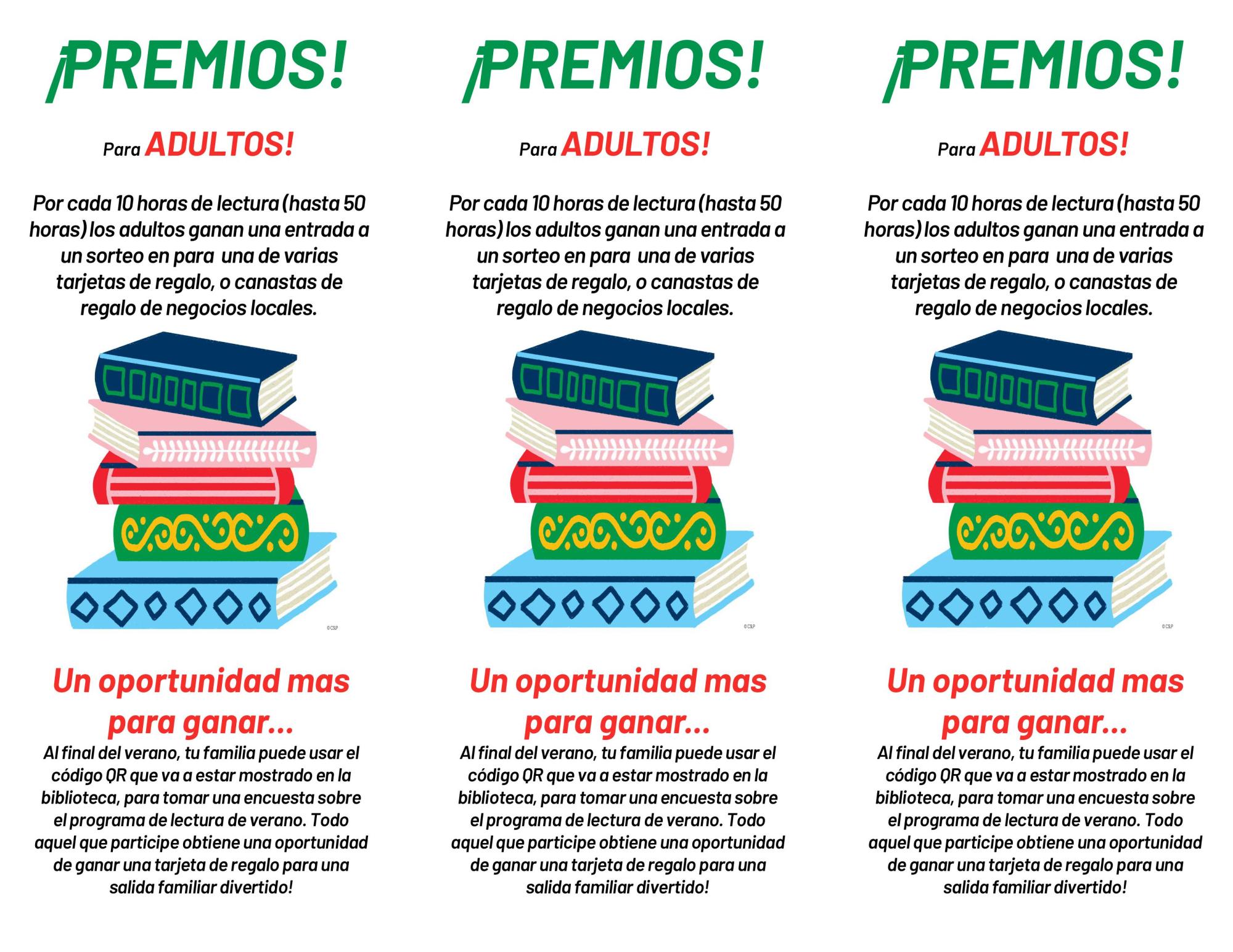 Spanish Summer Reading Prizes 2/2